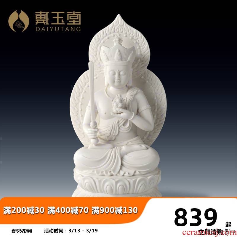 Yutang dai ceramic vanity hidden this life Buddha bodhisattva tiger ox of Buddha temple consecrate the decoration that occupy the home furnishing articles