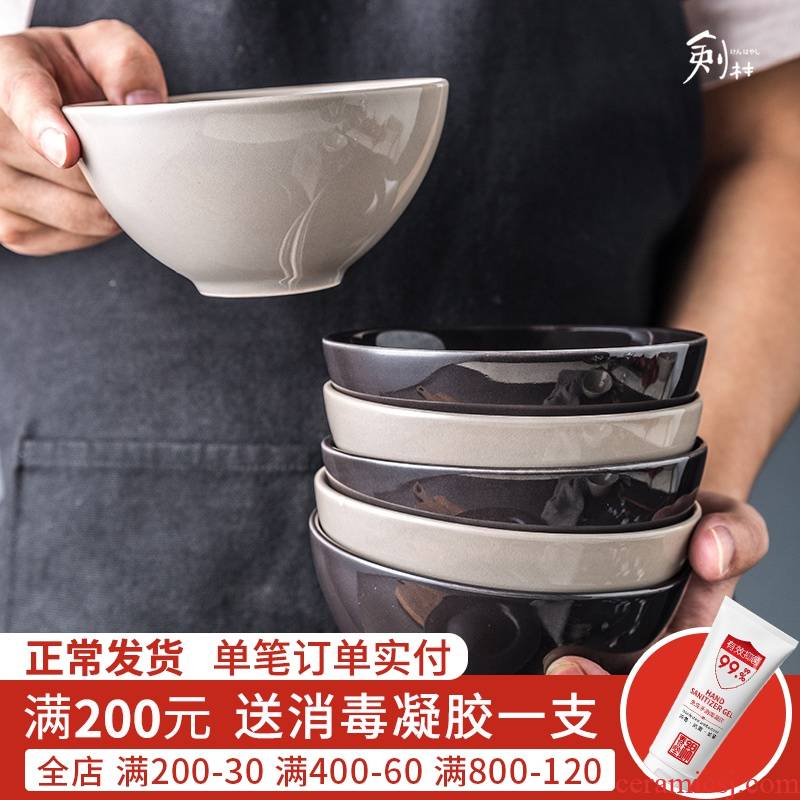 Jian Lin, Nordic contracted eat bowl with rice bowls dessert bowl noodles bowl porringer ceramic tableware