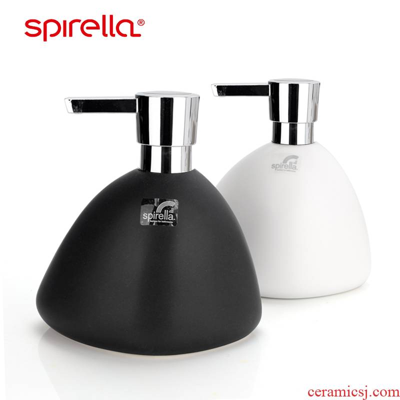 SPIRELLA/silk pury ceramic bottle shampoo to wash your hands in the bathroom toilet soap lotion bottle bottle