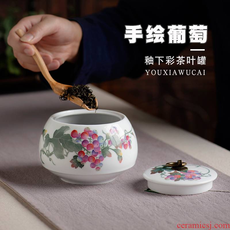 Next thousand red up with glaze color hand - made ceramic tea pot seal moisture home a large box of high - grade tea POTS