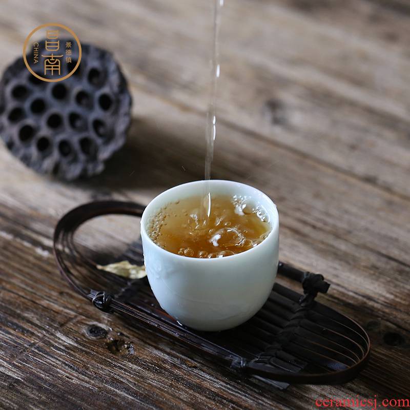 Chang south sample tea cup master of jingdezhen ceramic cups kung fu tea master cup single CPU personal pu - erh tea cups