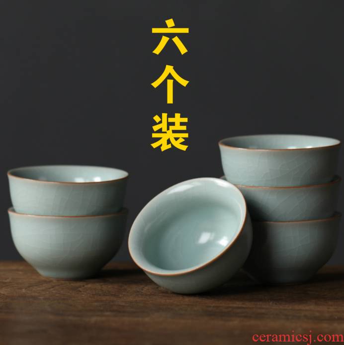 Ya xin company hall your up cup tea cup pure manual master cup of jingdezhen ceramics single large tea cup