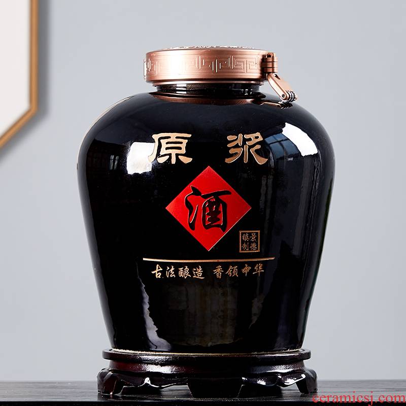 20 jins it earthenware jars jingdezhen ceramics mercifully wine home seal 30 jins of aged liquor jar 50 pounds