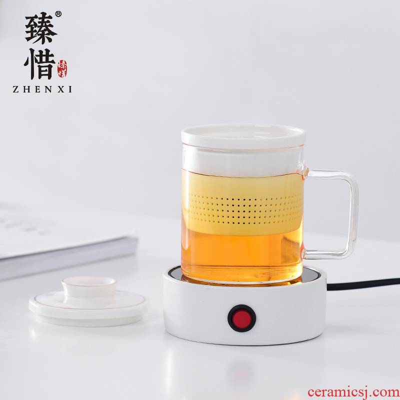 "Precious little glass ceramic tea keller filtering cup tea mercifully tea cups of tea cup of office