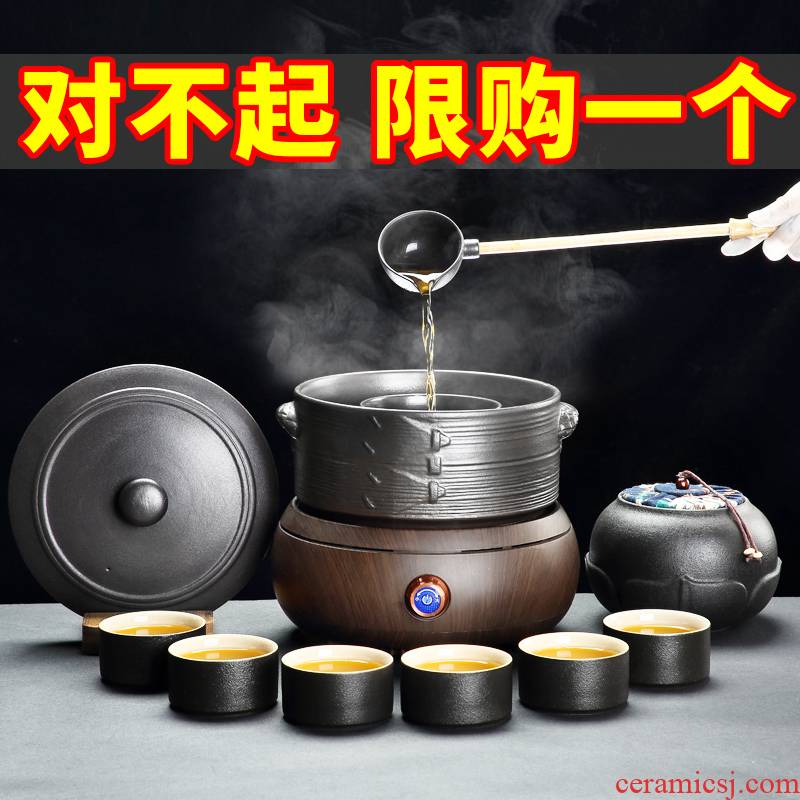 Tang Feng boiled tea ware ceramic boiling kettle black tea pu 'er tea stove home points to restore ancient ways the tea, the electric TaoLu suits for