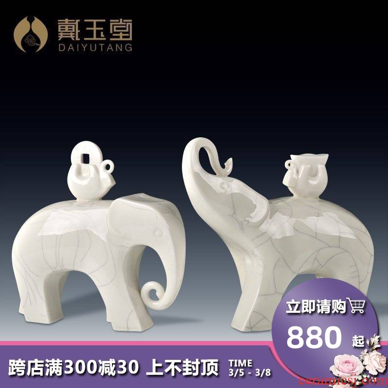 Yutang dai wedding gifts creative ceramic household contracted fashion home outfit home furnishing articles/like D02-43