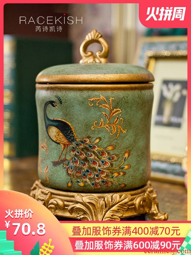 American ceramic storage tank creative wine Europe type restoring ancient ways to live in the sitting room porch place, household act the role ofing is tasted jewelry box