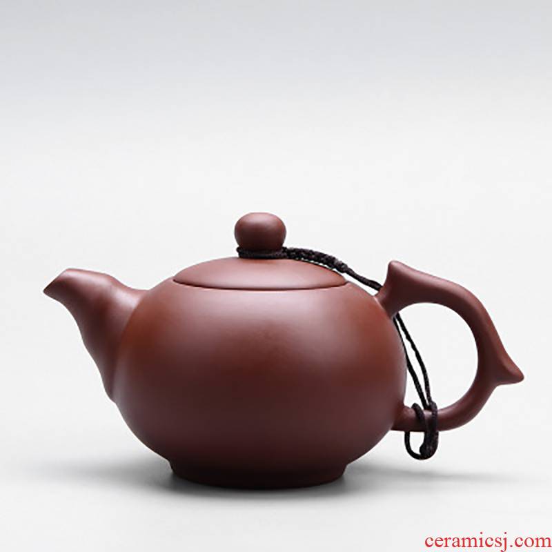 Zhuo royal checking yixing undressed ore violet arenaceous kung fu tea kettle mud household teapot zhu xi shi single pot pot