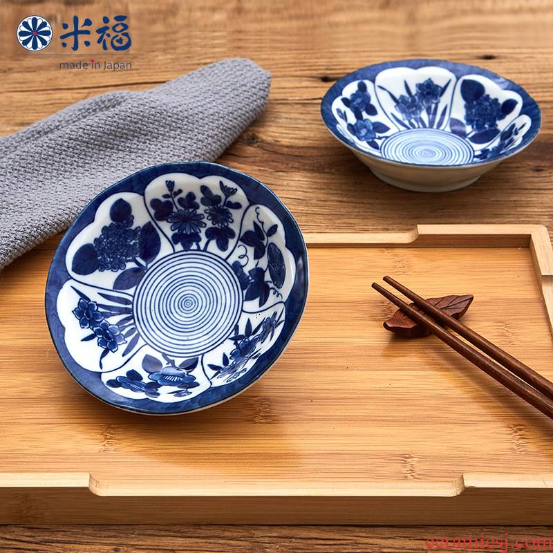 M f imported from Japan Japanese tableware large bowl of such use ceramic bowl household utensils individual creative move