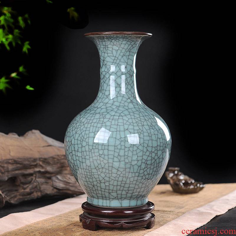 Imitated imperial vase Chinese style restoring ancient ways furnishing articles exhibition of jingdezhen ceramics decoration home decoration process