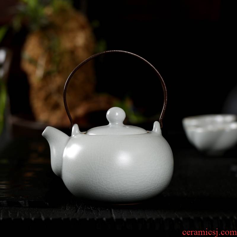 Kate Holly your up teapot agate glaze household porcelain ceramic teapot set office