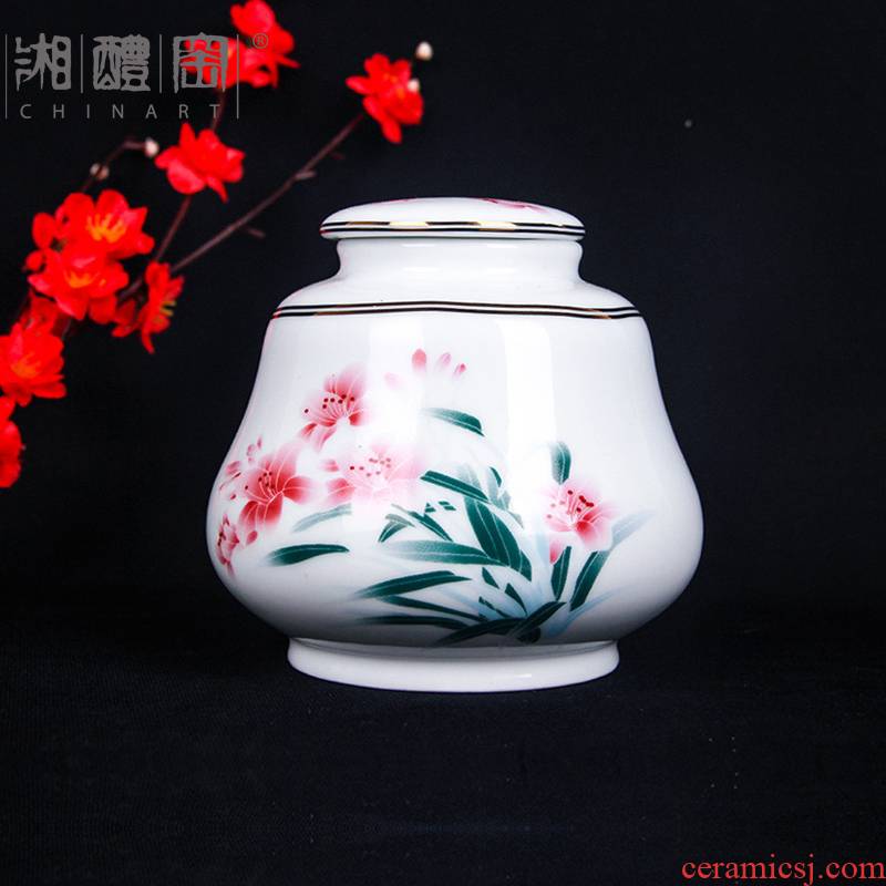 Xiang feels ashamed up ceramic tea pot large many pu 'er tea urn storage wake tea POTS of tea box barrels of household