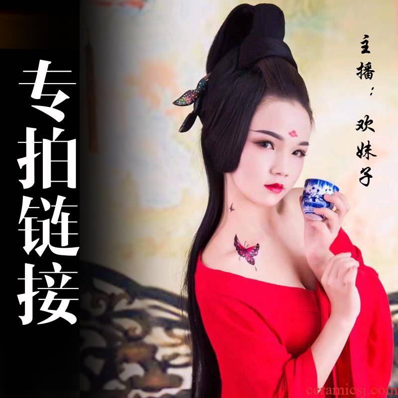 Jingdezhen manual hand - made tea set anchor: huan sister specifically link