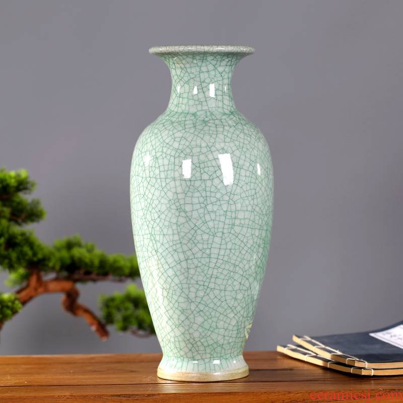 Jingdezhen ceramic vases, flower arranging archaize sitting room up flower implement Chinese style household adornment porcelain vases furnishing articles