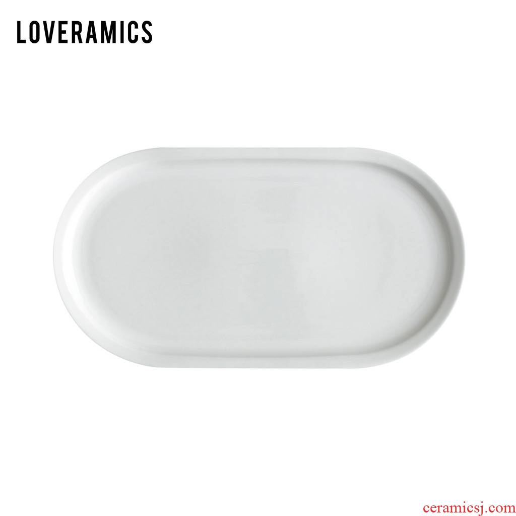Loveramics love Mrs Er - go! Fashion 37 cm series fish plate (white)