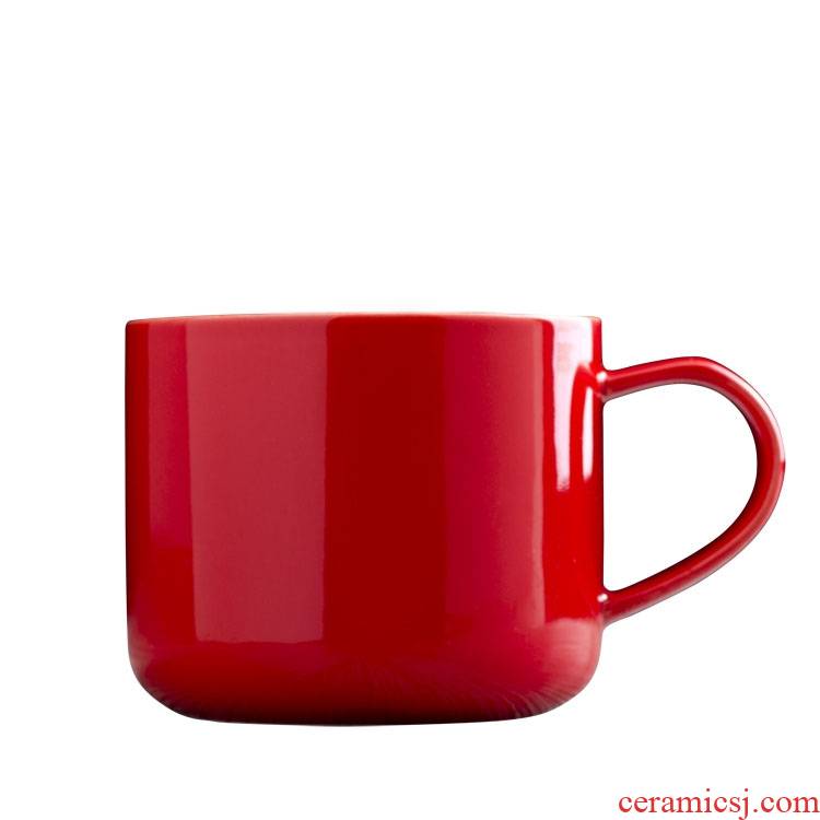 Creator package mail mugs creative red keller cup of milk for breakfast a cup of coffee cup glass ceramic cup