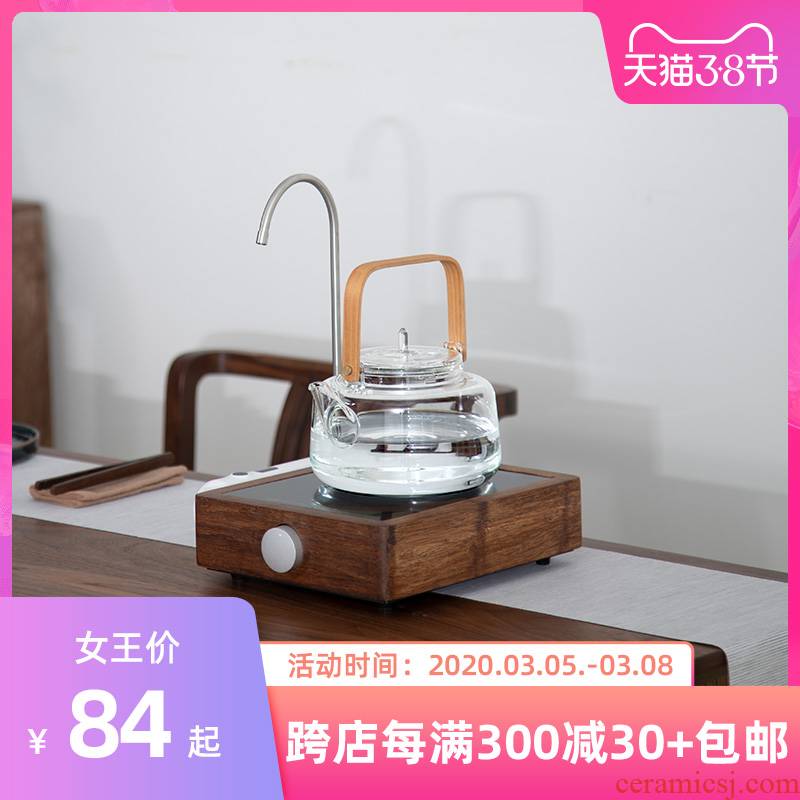 Mr Nan shan household cooking pot single pot transparent glass brew tea TaoLu boil water filter steamed tea machine