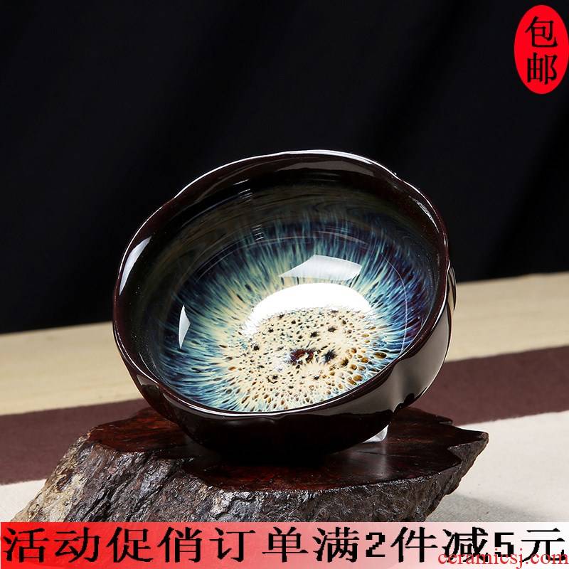 Variable size against the hot cups personal master kung fu tea cup set built light ceramic sample tea cup but small bowl