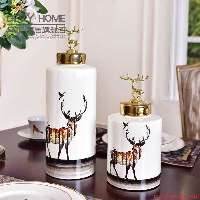 Modern example room ceramic vase wine furnishing articles creative household act the role ofing is tasted, the sitting room porch TV ark, wedding gift