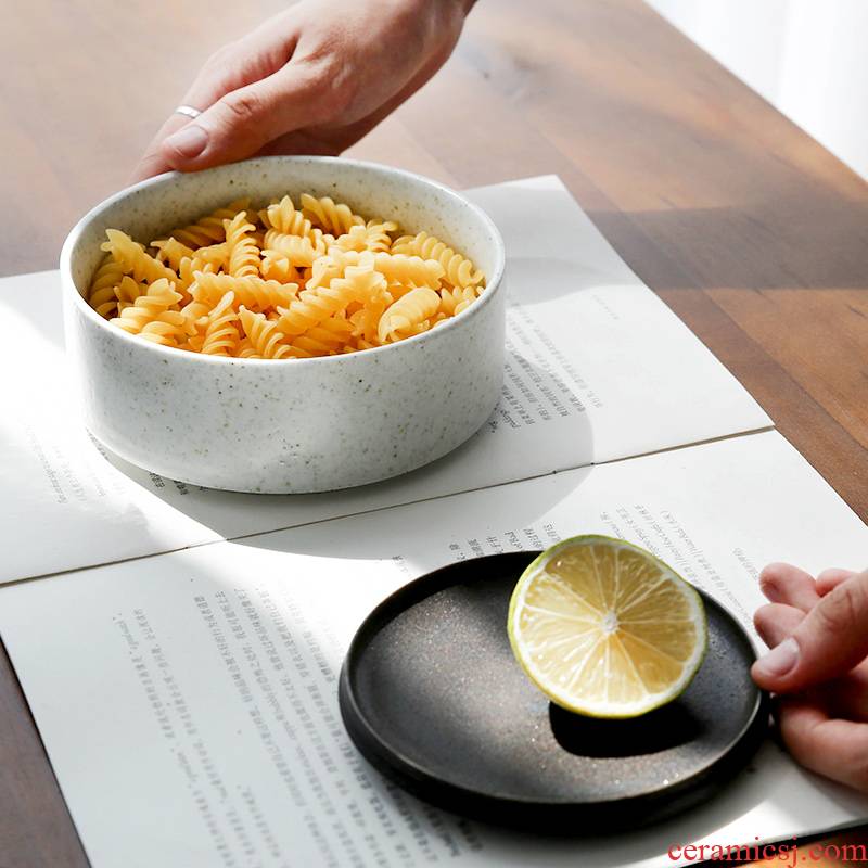 Eat TaoDian creative new small bowl bowl Nordic household ceramics, lovely move rice bowls ins tableware