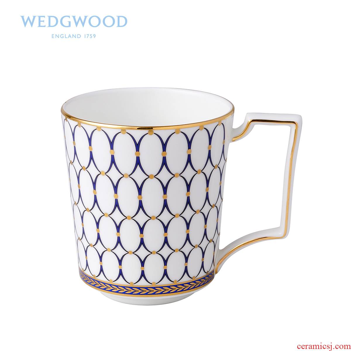 Wedgwood Renaissance powders in blue/red ipads China mugs WMF coffee spoon