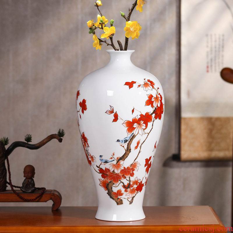 Ikea dried flower vase furnishing articles household act the role ofing is tasted, the sitting room porch decoration flower arranging Chinese jingdezhen ceramics