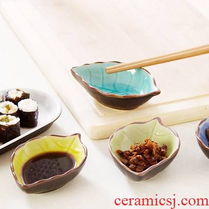 Jingdezhen ceramics serving Japanese tableware vinegar dish of soy sauce dish flavor dish dish dish creative snack plates