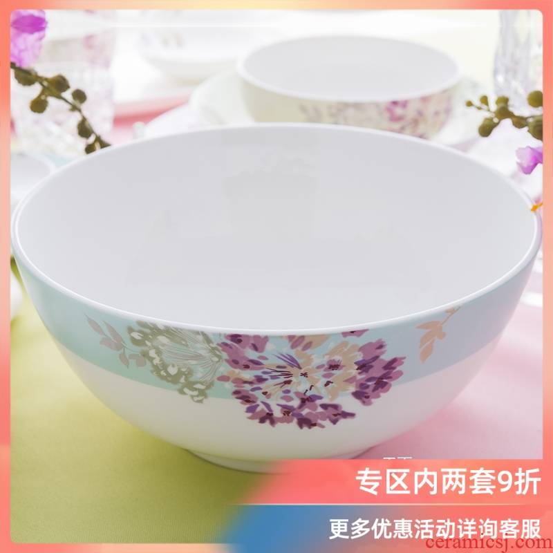 Ronda about ipads porcelain tableware ceramic bowl bowl of 9 inches rainbow such as bowl with large rice bowls Korean eu gift to use