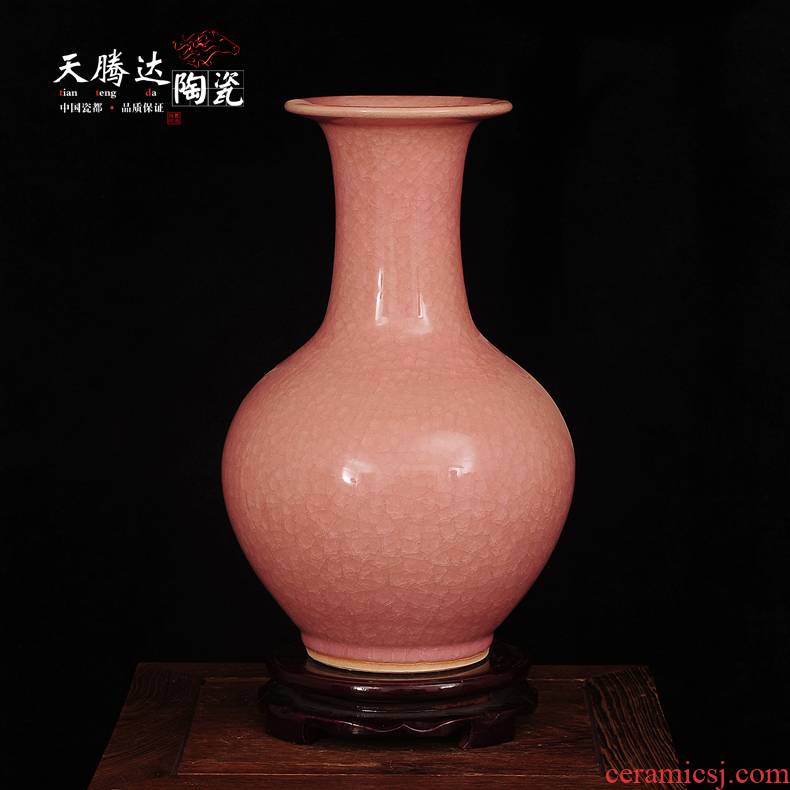 Jingdezhen ceramic vases, Chinese wine sitting room adornment is placed handicraft decoration design home study