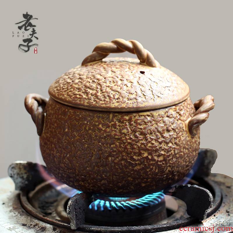 The professor health ceramic soup home casserole stew old size high temperature coal gas buner flame