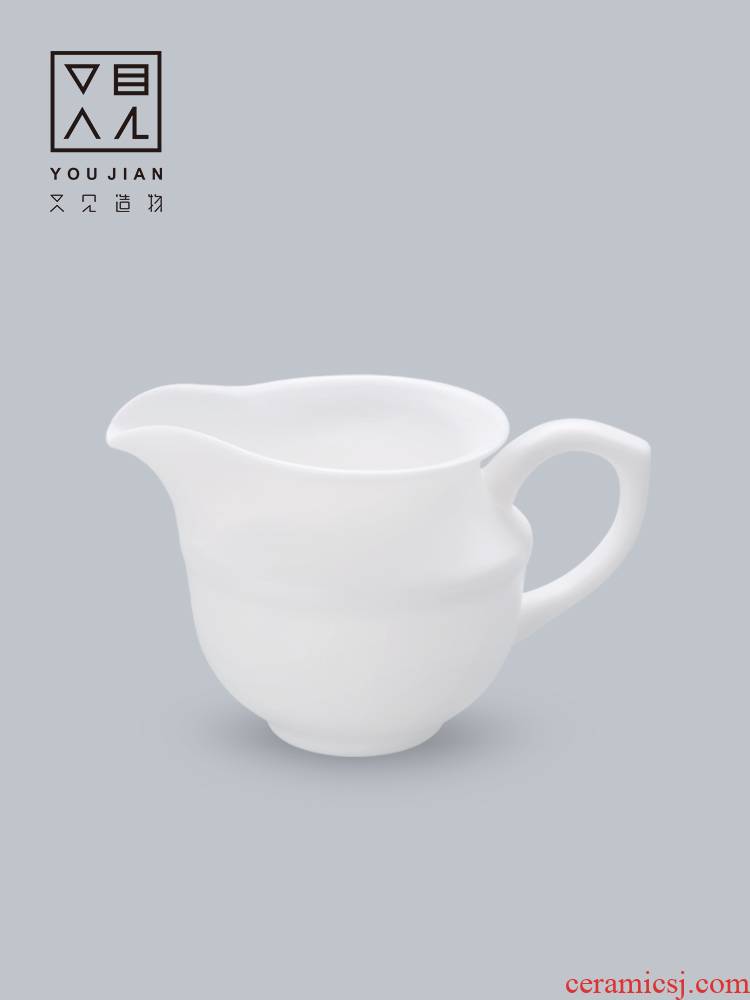 And creation of dehua white porcelain kung fu tea tea cup And cup size ceramic fair keller points tea tea