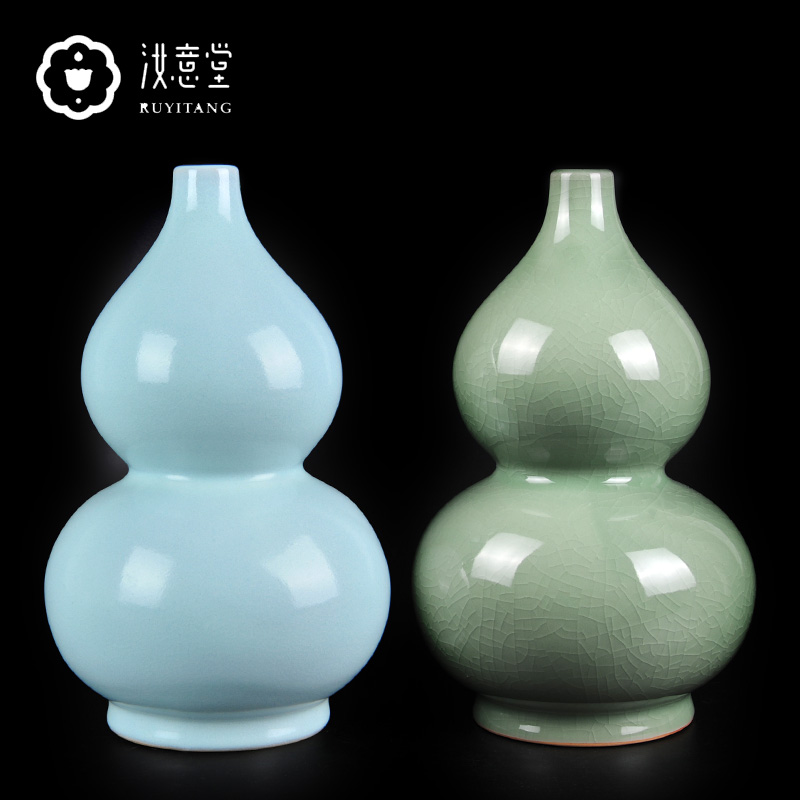 Your up porcelain arts and crafts porcelain bottle gourd Chinese style classical household contracted sitting room adornment is placed the birthday gift