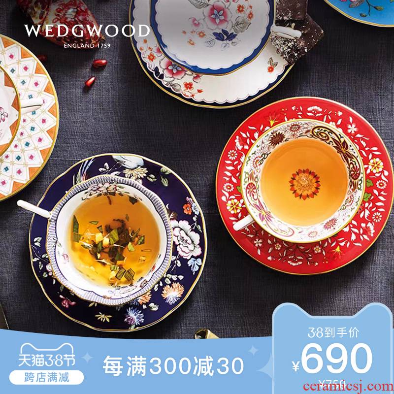 WEDGWOOD waterford WEDGWOOD roaming the environment ceramic tea cups and saucers European cups and saucers group coffee cup dish of tea set