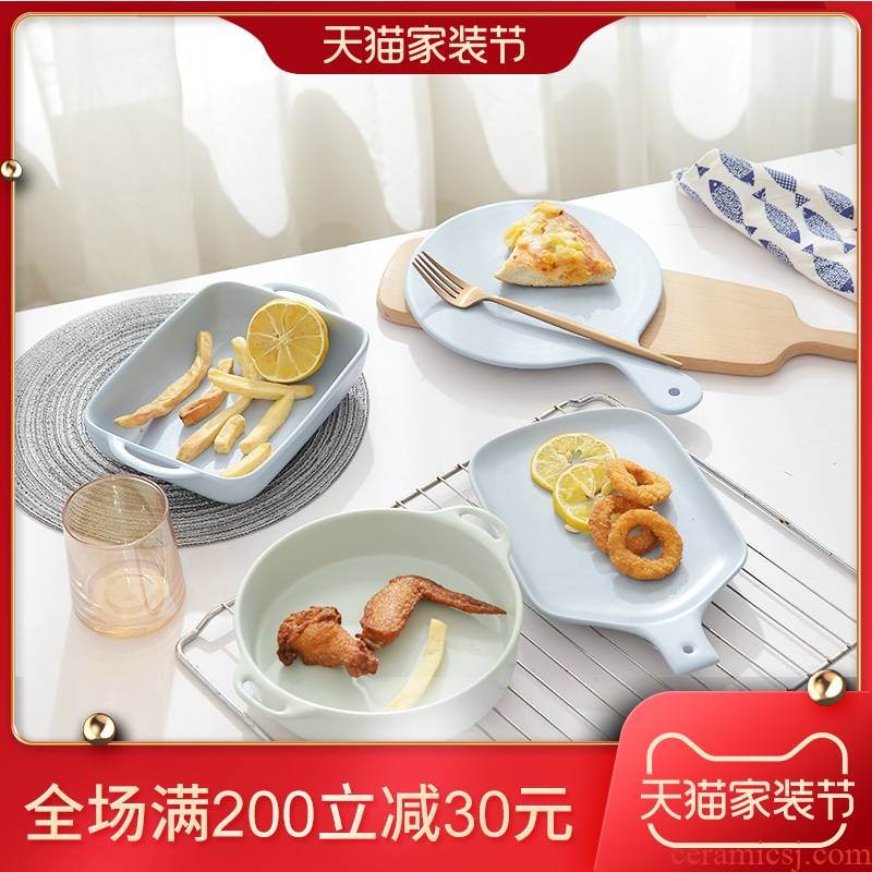 Pan tableware ceramics baked cheese baked bread and butter plate of rice bowl bowl oven microwave oven dedicated bowl of housewares