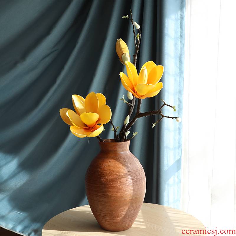 New Chinese style ceramic vase furnishing articles big POTS to the sitting room porch zen hotel floral dried flowers flower arrangement soft decoration