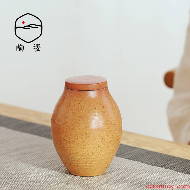 TaoZi ceramic tea pot points receives Japanese tea POTS ceramics coarse pottery clay by hand before'm