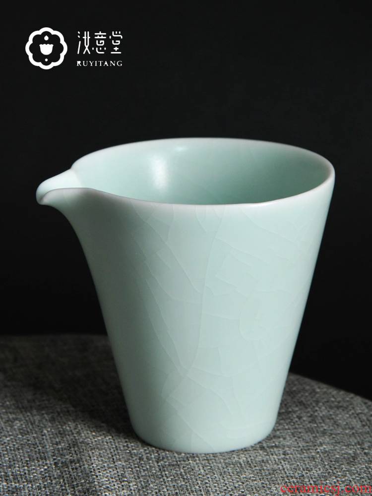Your up ceramic fair fair keller cup points device and a cup of tea ware GongDaoBei tea kongfu tea accessories tea sea