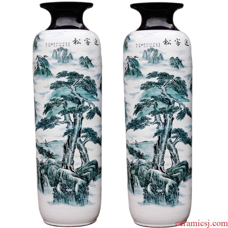 Guest - the greeting pine high landing craft vase sf53 jingdezhen ceramics idea gourd bottle sitting room dining - room ornaments