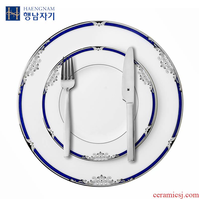 HAENGNAM Han Guoxing south China knight high - end western dinner 4 pieces of ipads China tableware with WMF knives and forks
