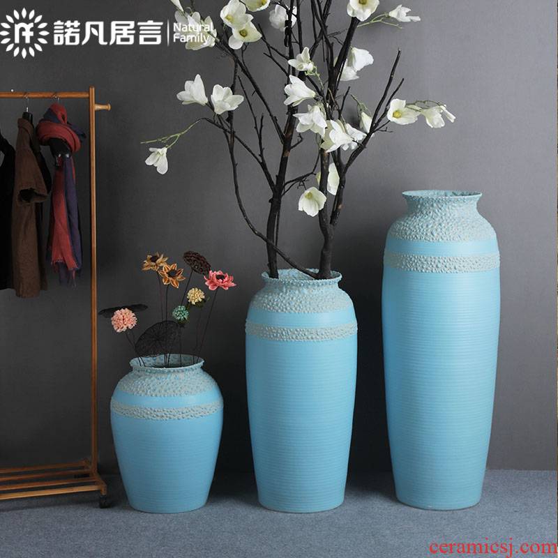 The Vases, ceramic designer sitting room of large vase flower arranging furnishing articles villa hotel contracted type ceramic vase