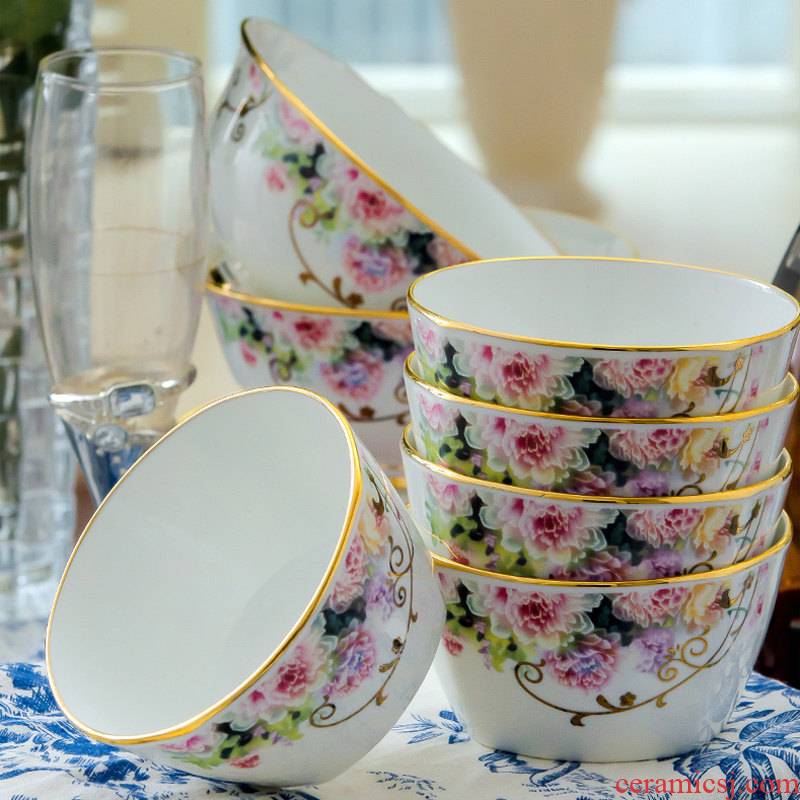 Jingdezhen ceramics 58 square head dishes ipads porcelain tableware sets up phnom penh European dishes wedding gift set