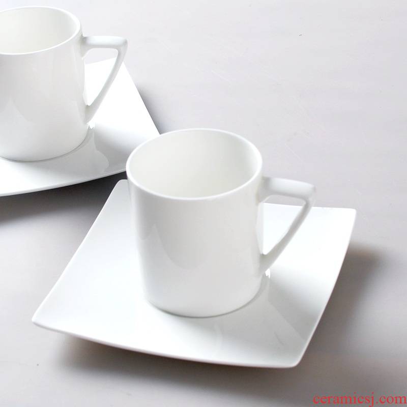 Coffee cup dish combination distribution mixing spoon tea cup ipads porcelain cup Shanghai style Coffee cups and saucers suit