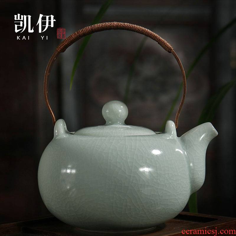 Kate your up household utensils can raise the teapot copper teapot girder pot pot of kung fu tea set ceramic teapot