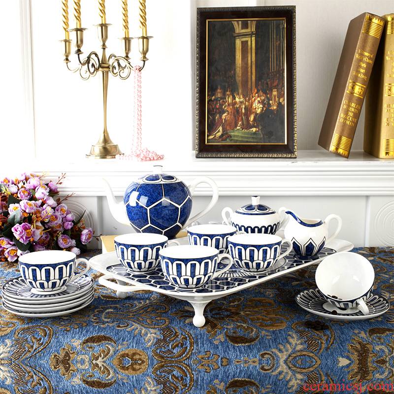 Creative coffee cup, the European ipads porcelain ceramic coffee cups and saucers afternoon tea tea set