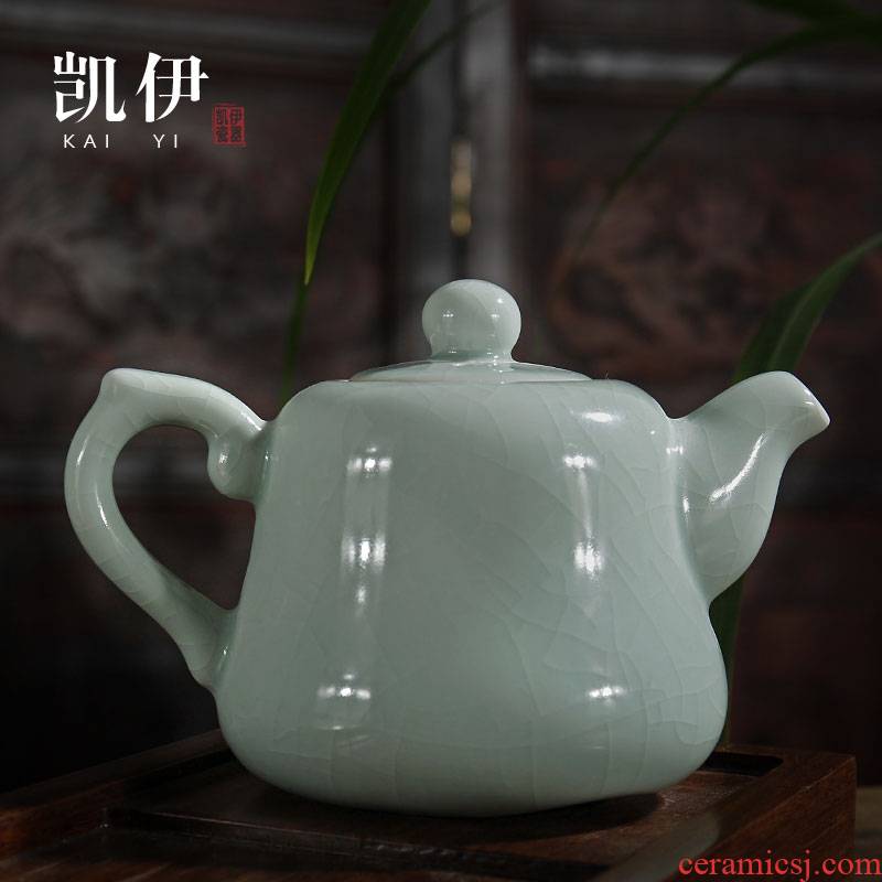 Kate your up ceramic teapot tea set gourd pot pot of single pot, kung fu tea set the home can be a pot of your porcelain
