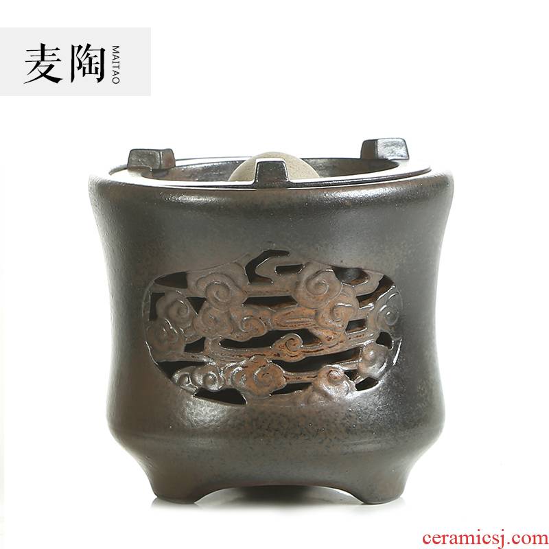 MaiTao ceramic kung fu tea stove'm burning charcoal stove wood alcohol furnace type charcoal stove teapot cooked pot boil water to do tomorrow