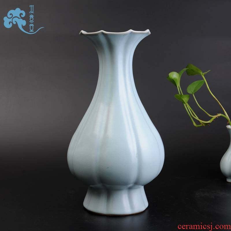 Archaize your up with classical handicraft ceramic vases, furnishing articles sitting room decoration decoration of Chinese style household contracted to restore ancient ways