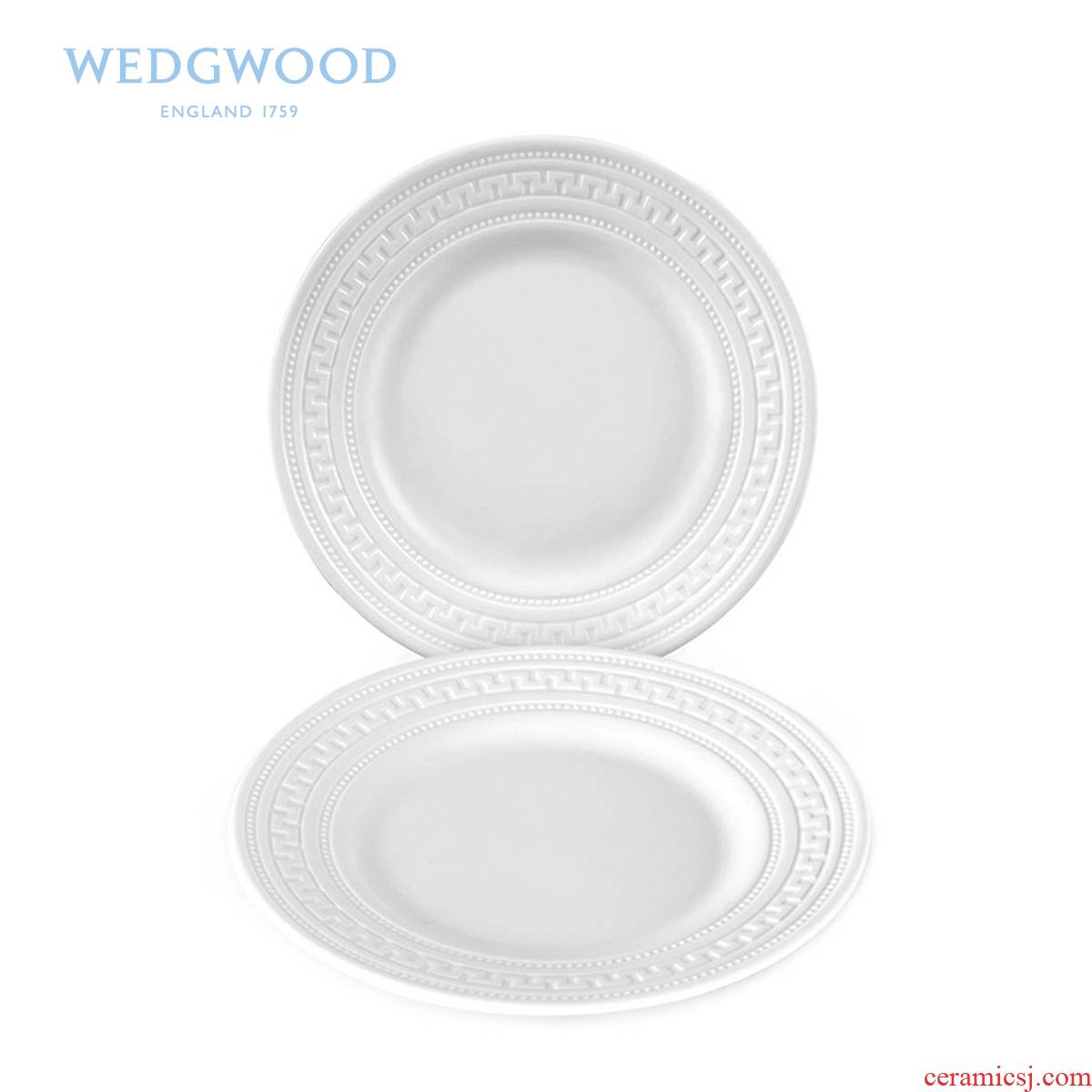 British Wedgwood waterford Wedgwood Intaglio relief 15 cm ipads porcelain plates only 2 ipads porcelain dinning plate