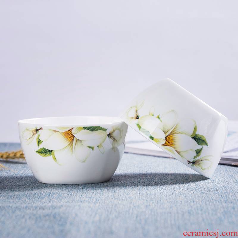 Your job lily love party bowl of jingdezhen porcelain ipads soup bowl noodles rainbow such use tableware ceramics rice bowls