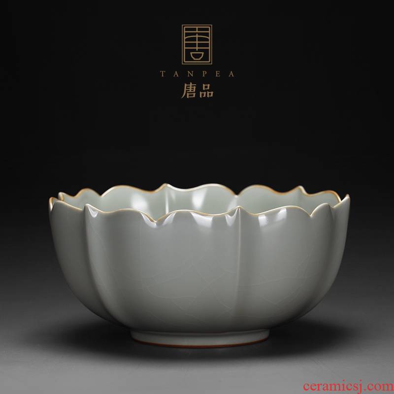 Your up kwai tea to wash to the azure open expressions using a piece of Your porcelain jingdezhen large water lotus built by hand water jar kung fu tea set